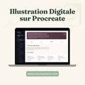 Illustration Digitale sur Procreate · Formation Premium ELUMA